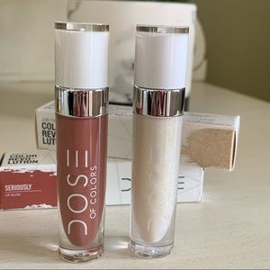 🆕 Dose of Colors lip gloss’s - Seriously/Goal-z